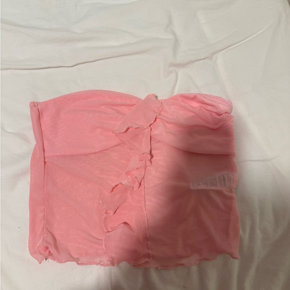 Edikted Pink Ruffle Set